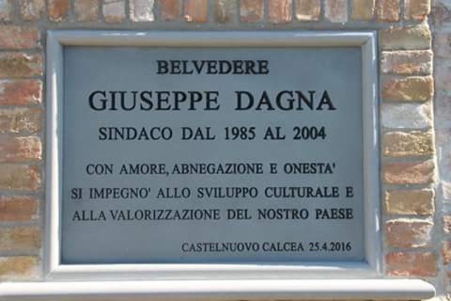 Giuseppe Dagna's Belvedere (c/o Castelnuovo Calcea Castle)
