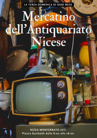 Nizza Monferrato | “Mercatino dell'Antiquariato Nicese”