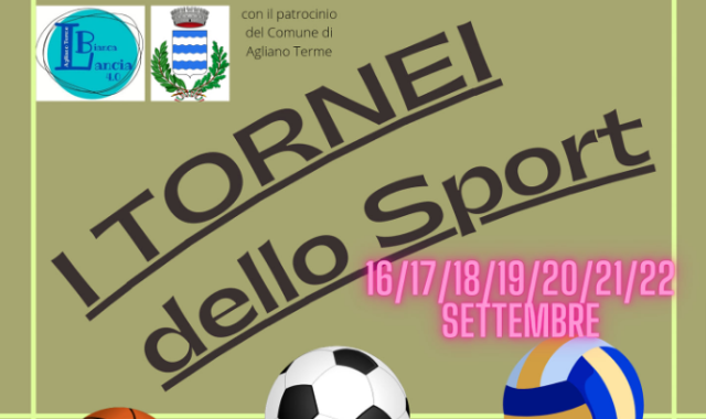 I tornei dello Sport (copertina)