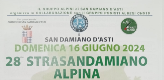 San Damiano d'Asti | “Strasandamiano alpina” (ed. 2024)