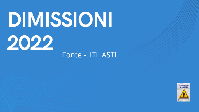 Consigliera di Parità della Provincia di Asti: presentati i dati dell'ITL Asti-Alessandria sulle dimissioni del 2022 di lavoratori e lavoratrici