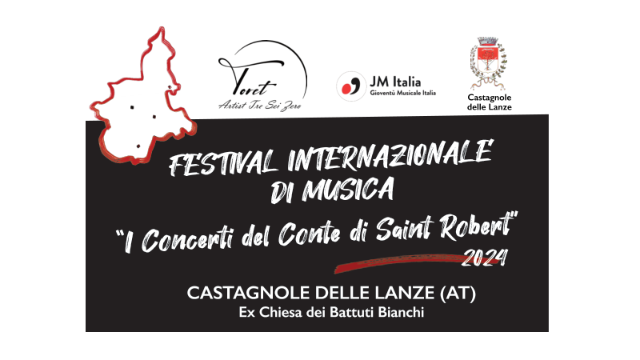 A Castagnole delle Lanze la rassegna “I Concerti del Conte di Saint Robert” si trasforma in un festival internazionale
