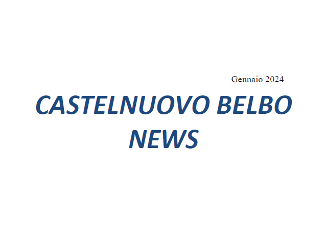 Disponibile on line “Castelnuovo Belbo news 2024”