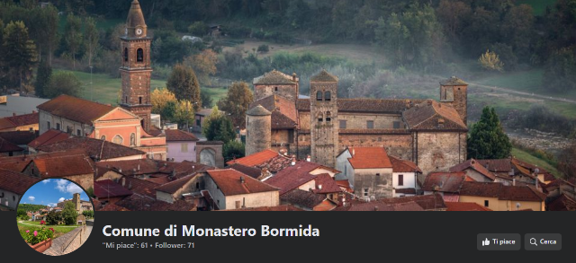 Comune di Monastero Bormida su Facebook