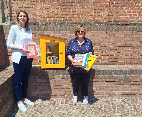 "Prendi e lascia un libro": la cultura circola a Villafranca d'Asti