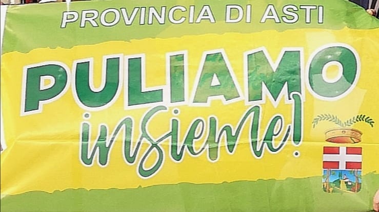 “Puliamo insieme!”: straordinaria partecipazione alle giornate di pulizia promosse dalla Provincia di Asti. Ecco i primi dati