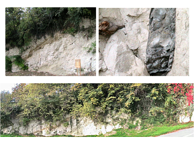 Marmorito Fence - Geological outcrops