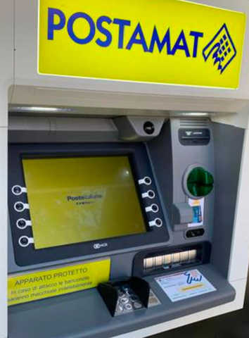 Sportello automatico ATM Postamat | Celle Enomondo