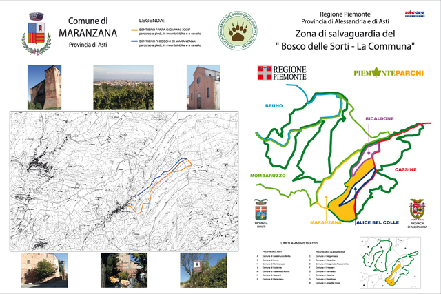 Itinerario | I boschi di Maranzana