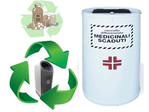 Cassonetto per rifiuti (medicinali scaduti) | Ferrere
