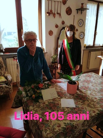 Fontanile ha festeggiato i 105 anni di Lidia Gambino Anerdi