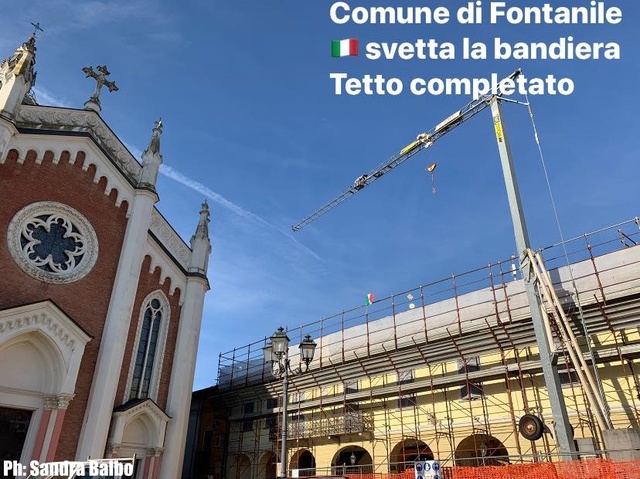 Terminati i lavori al palazzo civico di Fontanile: le suggestive foto dal tetto comunale