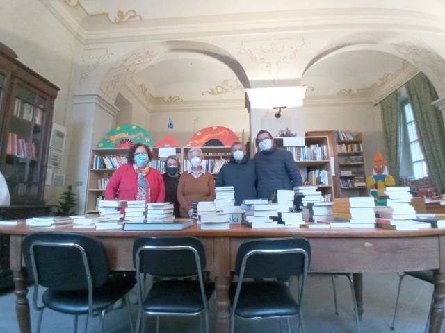 Centosessantadue nuovi libri per la biblioteca comunale di Revigliasco d'Asti