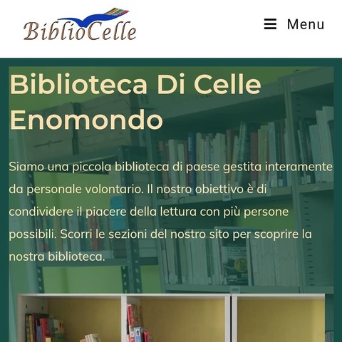 Online il nuovo sito della biblioteca comunale di Celle Enomondo