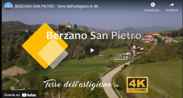 Berzano di San Pietro visto dal drone [VIDEO]