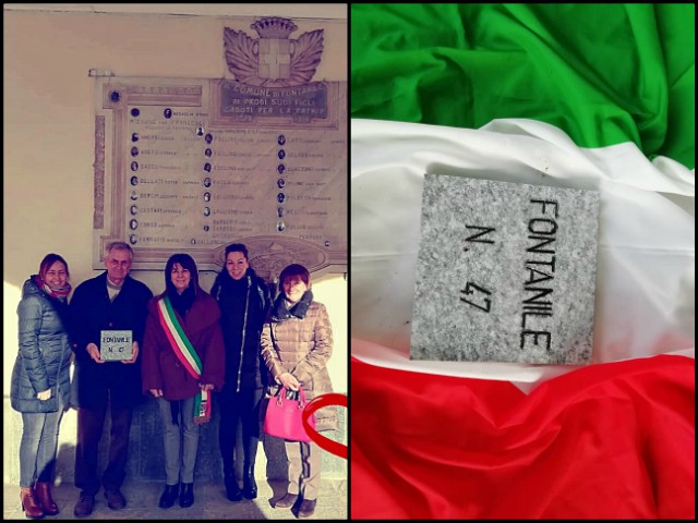 Fontanile commemora i Caduti della Grande Guerra con una Pietra di riuso