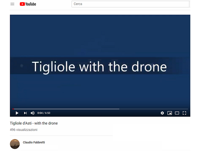 La bellezza di Tigliole vista da un drone (Video)